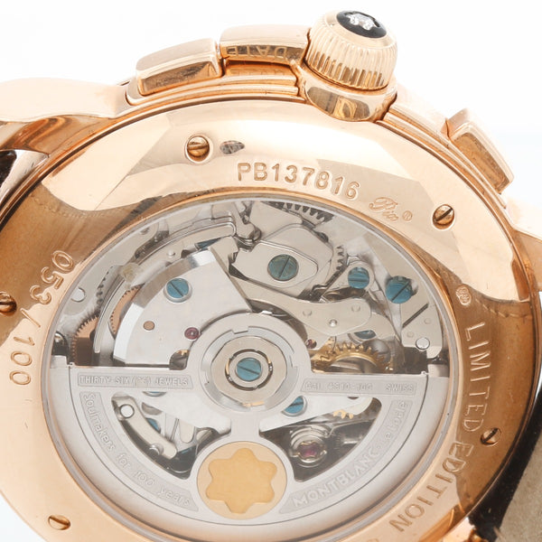 Montblanc Star Chronograph GMT 1906 Rose Gold Perpetual Limited Edition