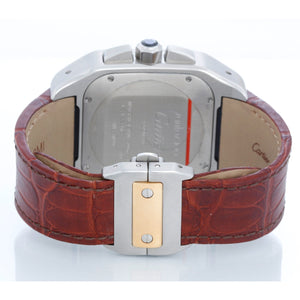 Cartier Santos 100 XL  Chronograph Two Tone Men's Watch 2740 W20091X7