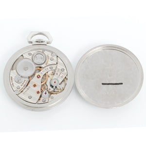 Rolex Stainless Steel  Pocket Watch Ref 3002
