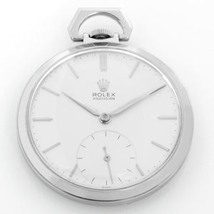 Rolex Stainless Steel  Pocket Watch Ref 3002