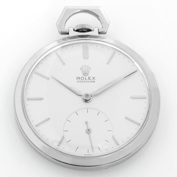 Rolex Stainless Steel  Pocket Watch Ref 3002