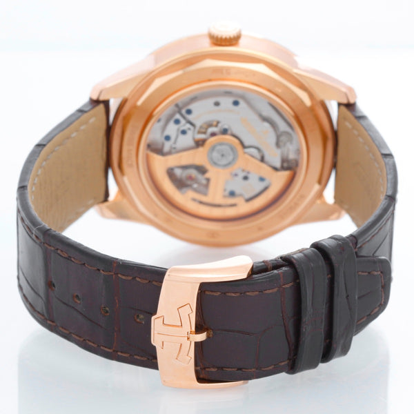 Jaeger LeCoultre Geophysic Universal Time Rose Gold Men's Watch Ref Q8102520