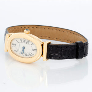 Cartier Baignoire 18K Yellow Gold Watch