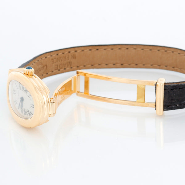 Cartier Baignoire 18K Yellow Gold Watch