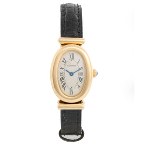 Cartier Baignoire 18K Yellow Gold Watch