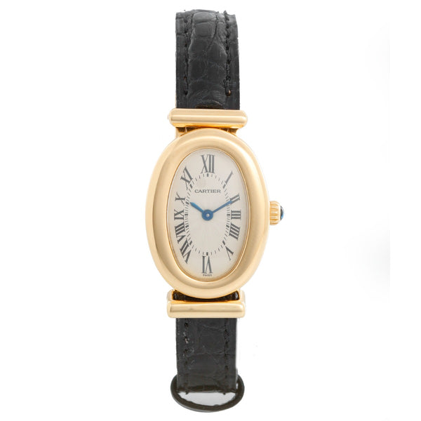 Cartier Baignoire 18K Yellow Gold Watch