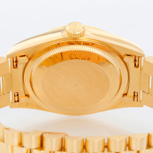 Men's 18 Gold Rolex President - Day-Date Watch 18238 Champagne Dial