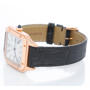 Cartier Santos Dumont Quartz 18k Rose  Gold WGSA0021 4227