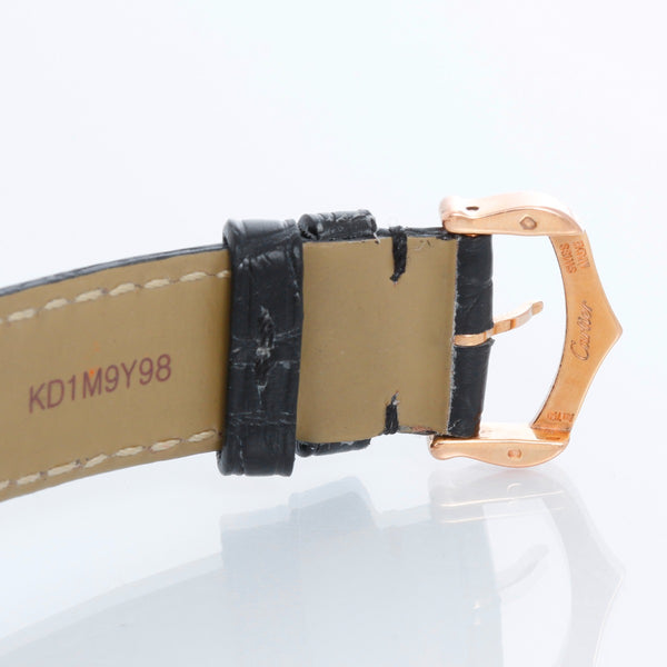 Cartier Santos Dumont Quartz 18k Rose  Gold WGSA0021 4227