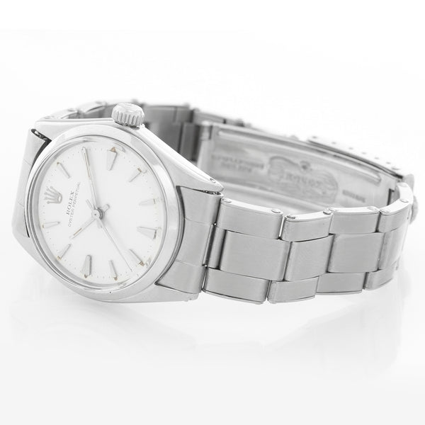 Rolex Vintage Oyster Perpetual Stainless Steel Midsize Watch 6548 – Image 2