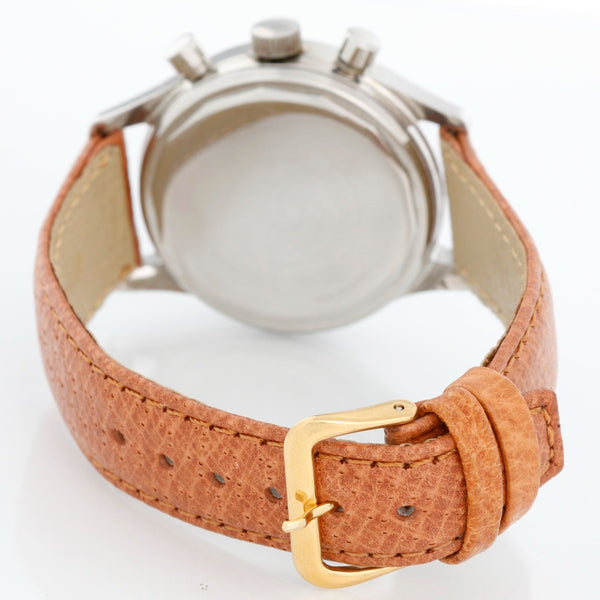 Vintage Jaeger-LeCoultre Chronograph Black Dial Men's Watch