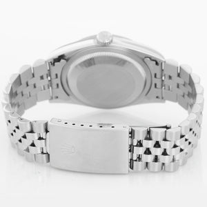 Men's Rolex Datejust Watch 16234 Gray Roman Dial