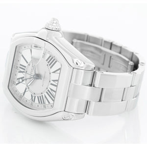 Cartier Roadster GMT Stainless Steel Men's Watch Ref 2722