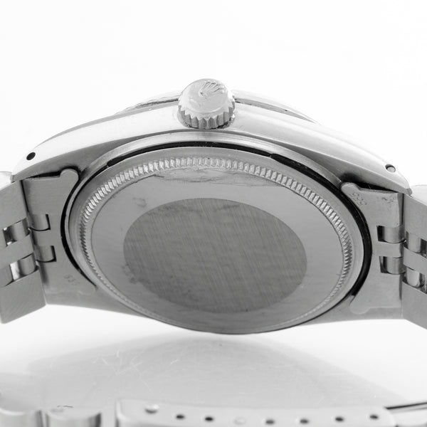 Rolex Datejust Steel Watch 1601 Silver Dial