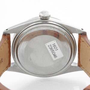 Rolex Datejust Men's Stainless Steel Watch 1601 on Strap