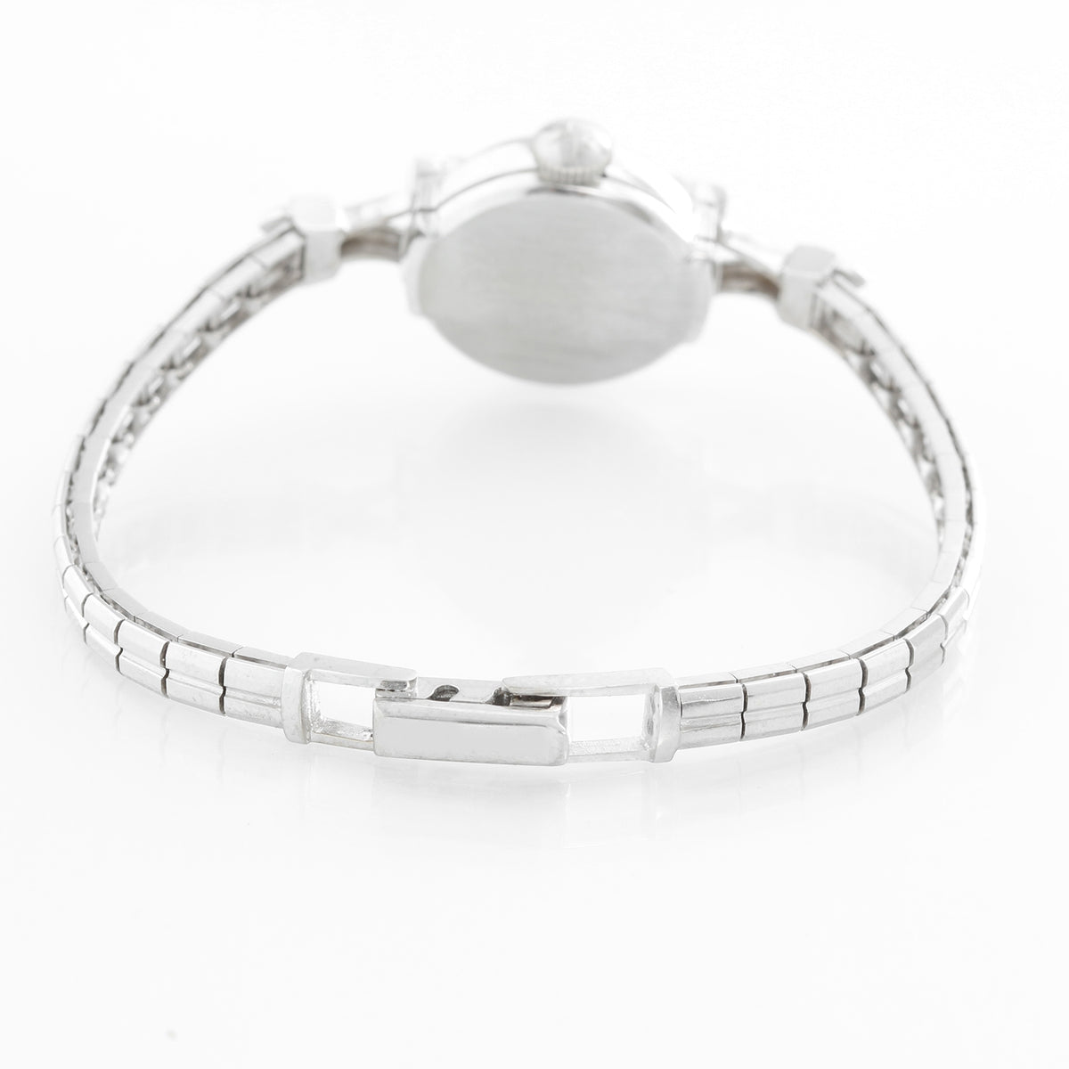 Hamilton‎ Women\'s Vintage White Gold Bracelet Watch with Champagne Dial 92506b.jpg main image 2