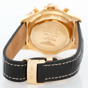 Breitling Bentley Men's 18k Yellow Gold Chronograph Watch K25362