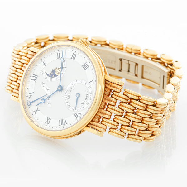 Breguet Classique Moonphase 18k Yellow Gold Men's Watch 3137BA/11/AA0