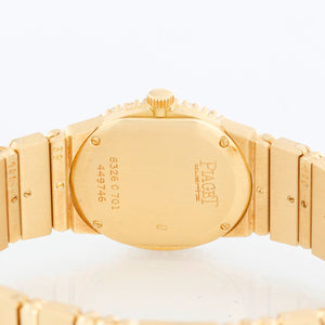 Ladies Piaget Polo 8326 C 701 18K Yellow Gold watch with Diamonds