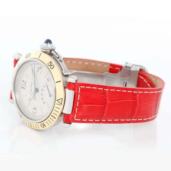 Cartier Pasha Power Reserve 38mm Men's or Ladies Automatic Watch W31012