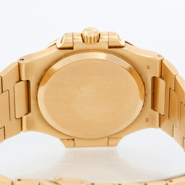 Patek Philippe Nautilus 18k Yellow Gold Watch 3800 J Champagne dial