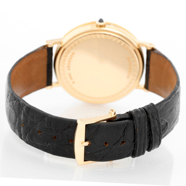 Breguet Classique Moonphase Power Reserve 18k Yellow Gold Men's Watch 3130