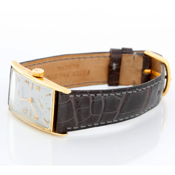 Patek Phillipe Co. Vintage 18K Yellow Gold Men's Watch