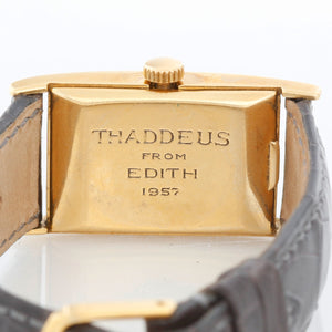 Patek Phillipe Co. Vintage 18K Yellow Gold Men's Watch