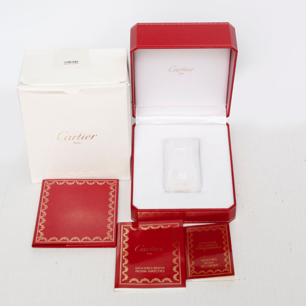 Cartier Pasha Power Reserve 38mm Men's or Ladies Automatic Watch W31012