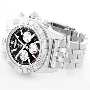 Breitling Windrider Chronomat GMT Men's Steel Watch AB0410