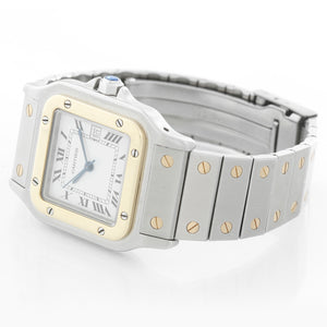 Cartier Santos Galbee Men's 2-Tone Steel & Gold Watch