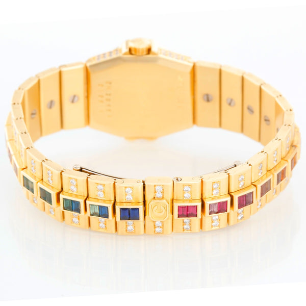 Chopard St. Moritz 18k Yellow Gold Diamond Ladies Watch 25/4334 24