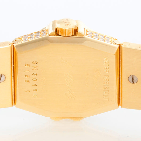 Chopard St. Moritz 18k Yellow Gold Diamond Ladies Watch 25/4334 24