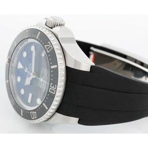 Rolex Sea Dweller-Deep Sea Blue 116660 Men's Watch Rubber Strap