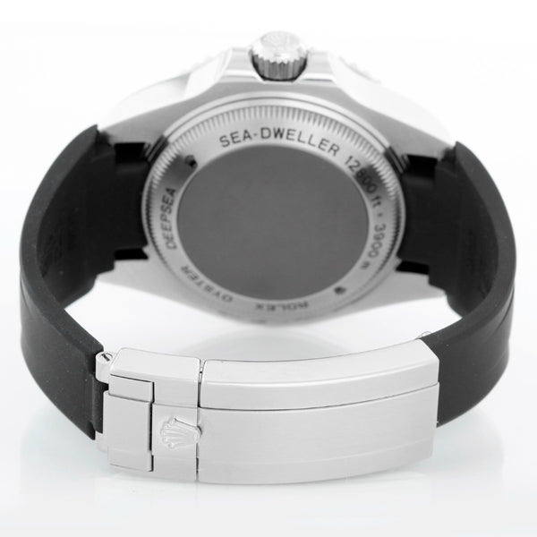 Rolex Sea Dweller-Deep Sea Blue 116660 Men's Watch Rubber Strap