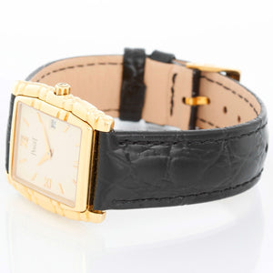 Piaget Tanagra Men's 18k Yellow Gold Quartz Watch 17061