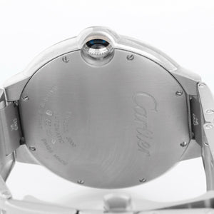 Cartier Ballon Bleu Men's 42mm White Gold Automatic Watch W69013Z2