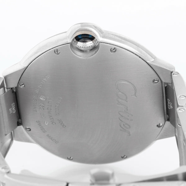 Cartier Ballon Bleu Men's 42mm White Gold Automatic Watch W69013Z2