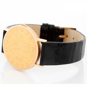 Vacheron Constantin Métiers d'Arts Openwork $20 Gold coin Watch