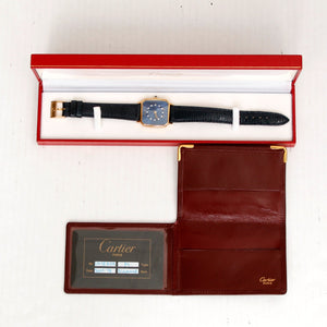 Cartier Henry Ford II Presentation 18K Yellow Gold Midsize Watch