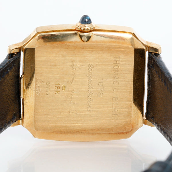 Cartier Henry Ford II Presentation 18K Yellow Gold Midsize Watch