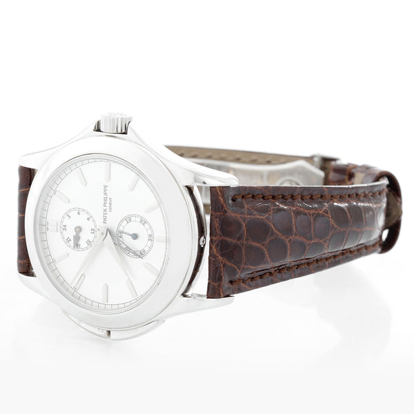 Patek Philippe Travel Time Men's Platinum Watch 5134 P (or 5134P-001)