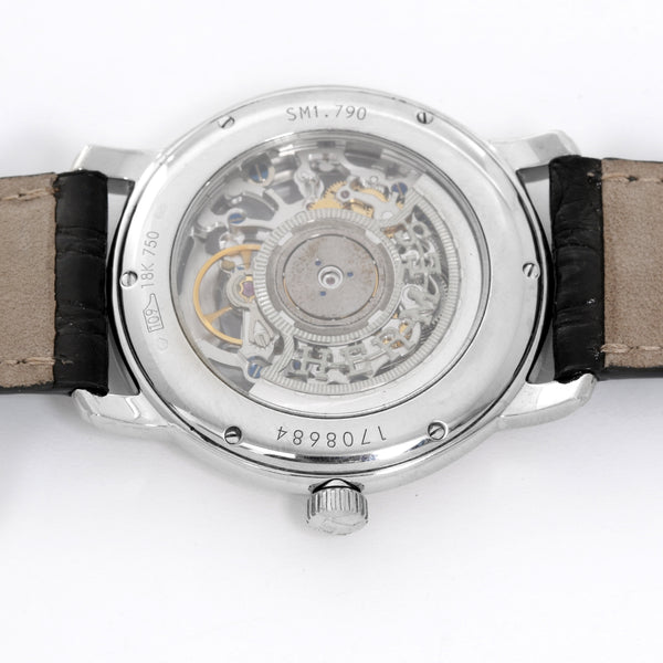 Hermes Sesame Skeleton 18K White Gold Watch