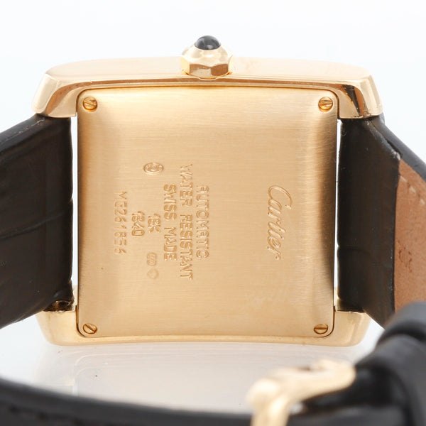 Cartier Tank Francaise 18k Yellow Gold Men's Watch W5000156 1840