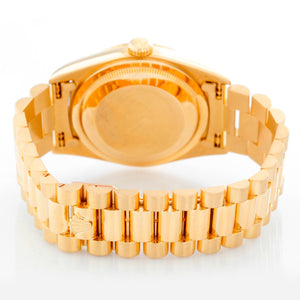 Rolex President Day-Date 18k Gold & Diamond 18238 Watch