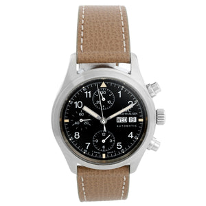 IWC Pilot Flieger Chronograph Day Date Automatic Watch