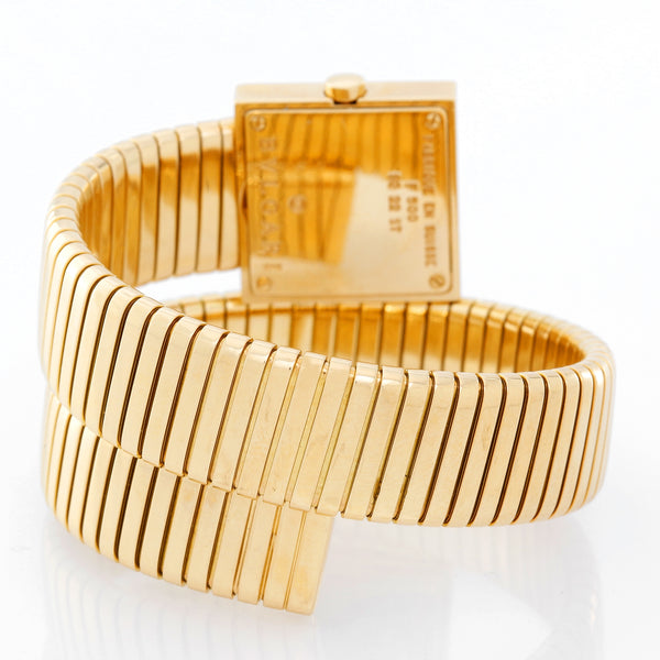 Bulgari Tubogas 18K Yellow Gold Solotempo Watch SQ221T