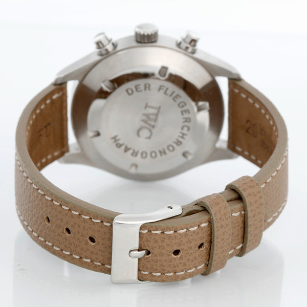 IWC Pilot Flieger Chronograph Day Date Automatic Watch