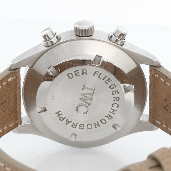 IWC Pilot Flieger Chronograph Day Date Automatic Watch