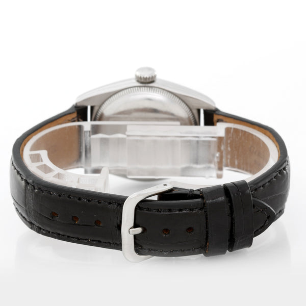 Rolex Vintage Bubbleback 6050 Men's Stainless Steel Watch